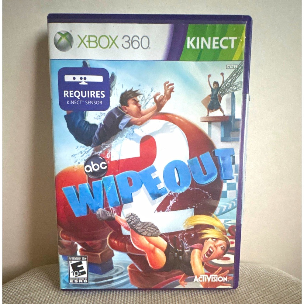 Wipeout 2 (Xbox 360) Kinect Compatible, E10+, NTSC-U/C, 2011 Activision CIB